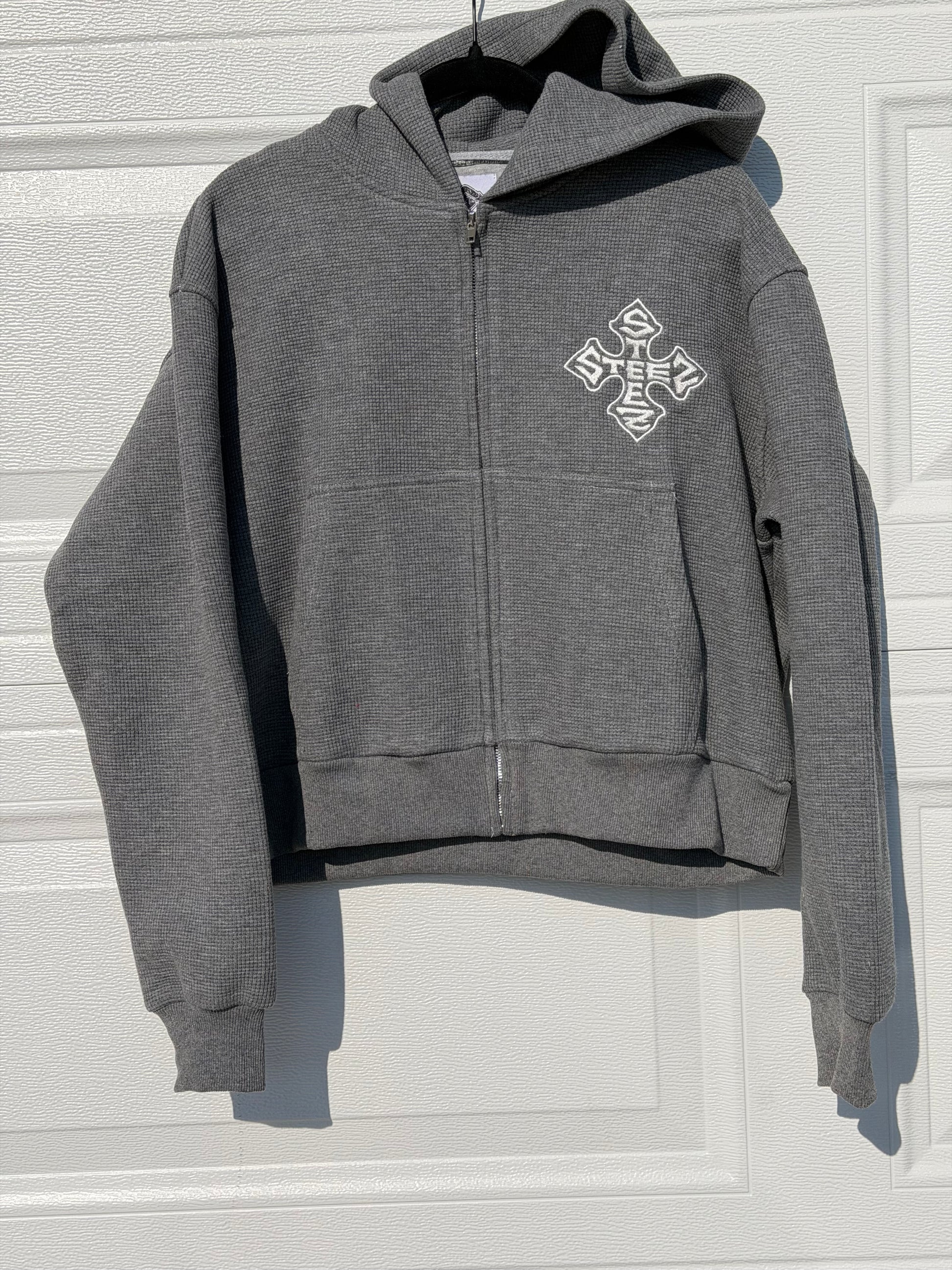 Gray thermal jacket